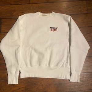 filson medium sweater white crest medium